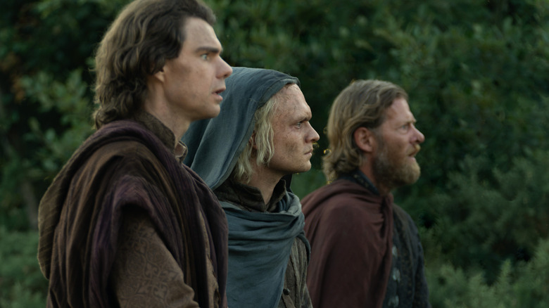 Larys, Aegon and Tyland in House of the Dragon