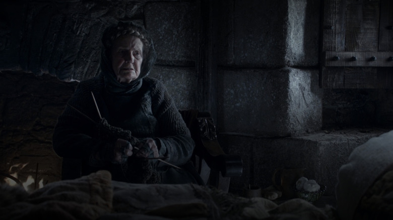 Old Nan in "Game of Thrones" season one.