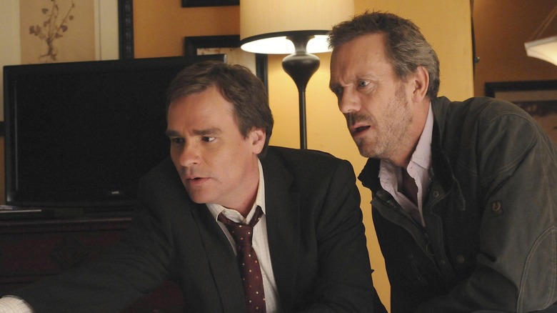 Robert Sean Leonard as Dr. Wilson & Hugh Laurie as Dr. House