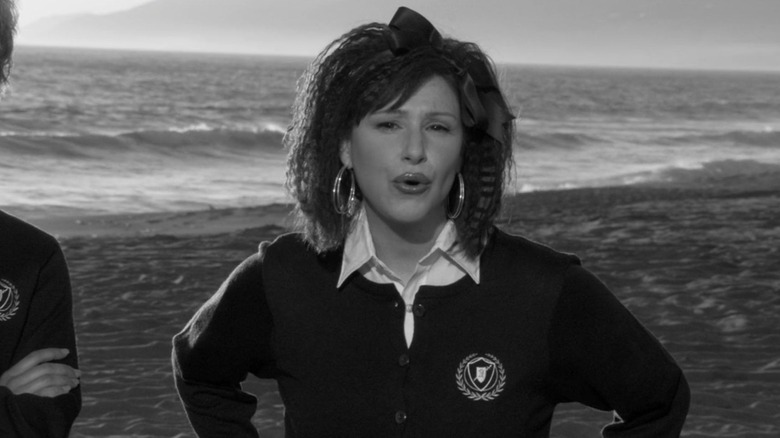 Tiffany in the "Sandcastles in the Sand" music video in "How I Met Your Mother" Season 3.