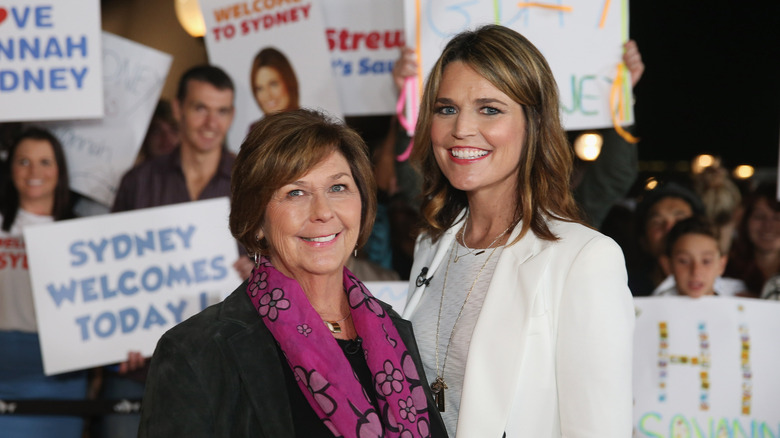 Nancy and Savannah Guthrie