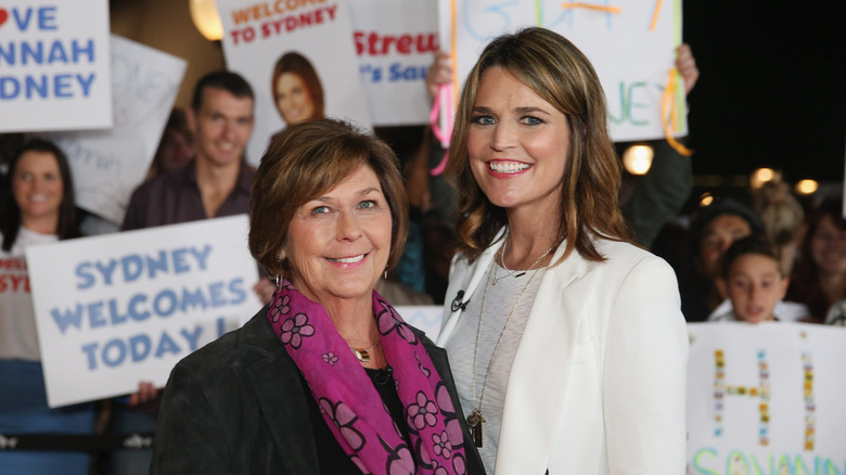 Nancy and Savannah Guthrie