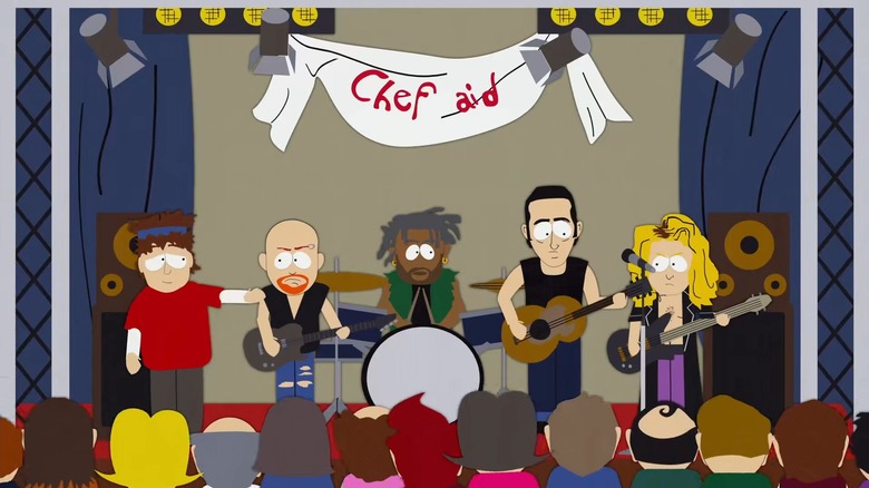 Musicians perform at Chef Aid on South Park