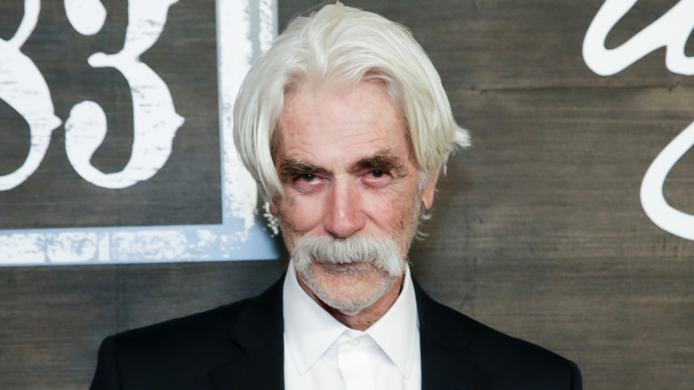 Sam Elliott at the 1883 premiere