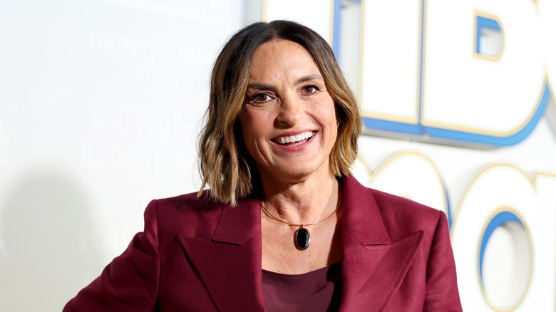 Mariska Hargitay at an event announcing her as 2026 Emmys host