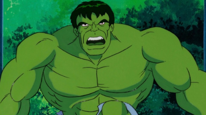 The titular star of the 1996 animated series The Incredible Hulk