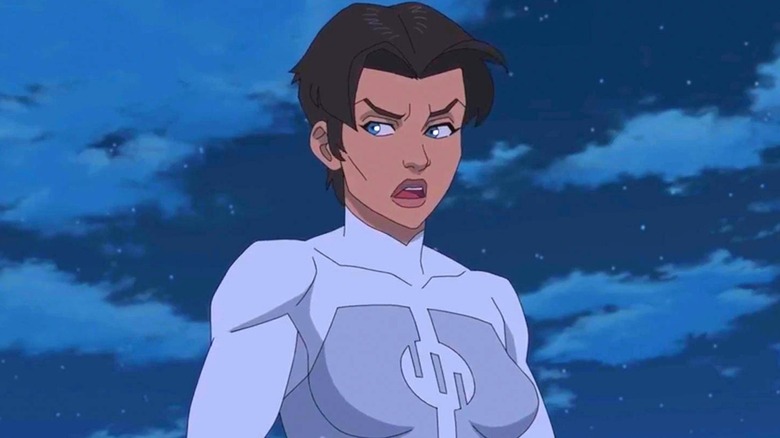 Anissa speaking in Invincible.
