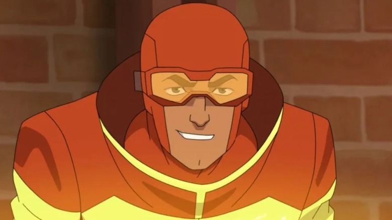 Rex Splode grinning in Invincible.