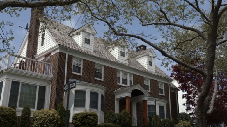 An establishing shot of the Reagan family home in Blue Bloods