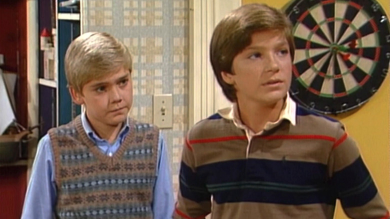 Ricky Schroder and Jason Bateman in "Silver Spoons"