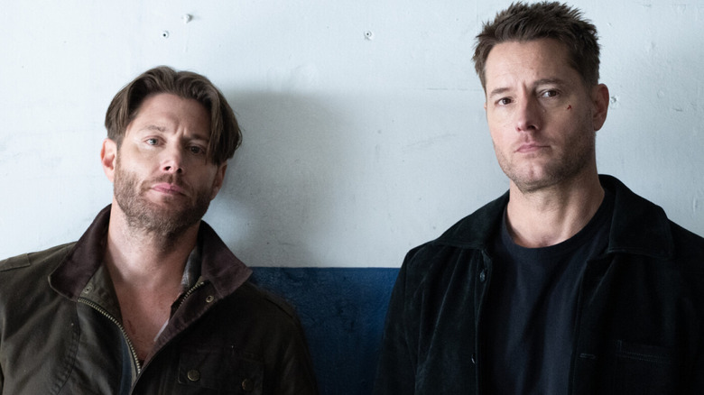 Jensen Ackles and Justin Hartley in Tracker