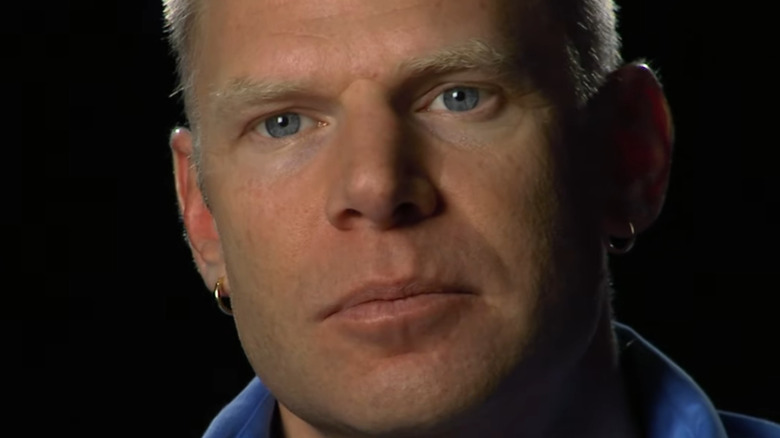 John Thompson speaking to the camera during an interview with LMN