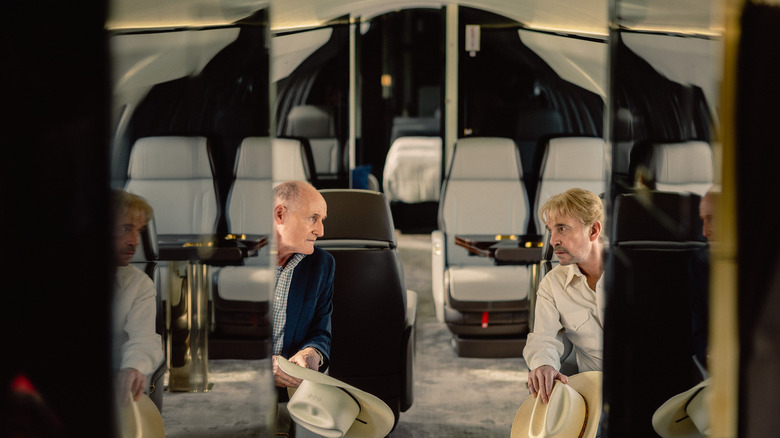 Nate and Tommy in Landman