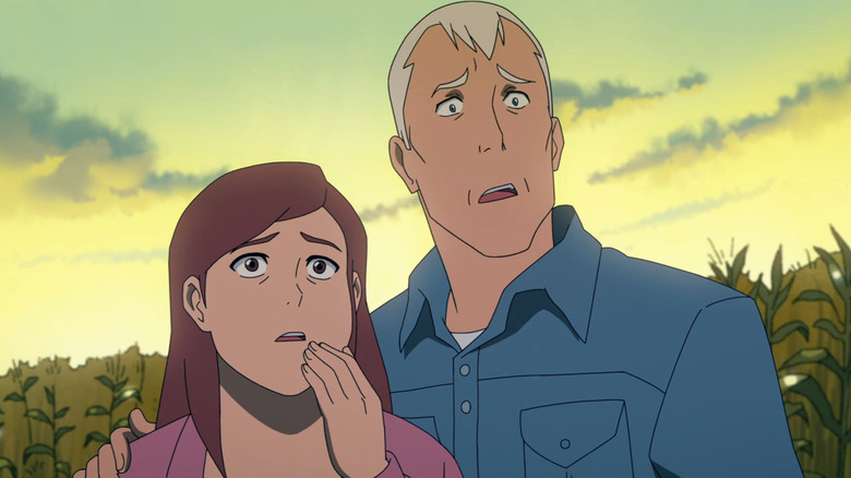 Martha and Jonathan Kent in My Adventures with Superman