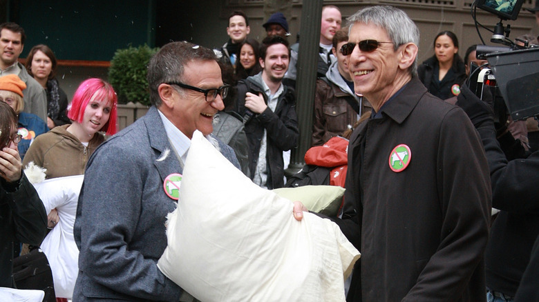 Robin Williams and Richard Belzer on Law & Order: SVU