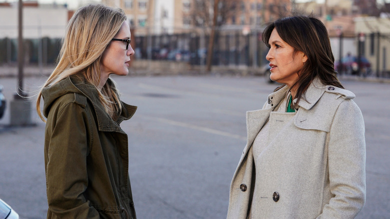 Alexandra Cabot and Olivia Benson in Law & Order: SVU