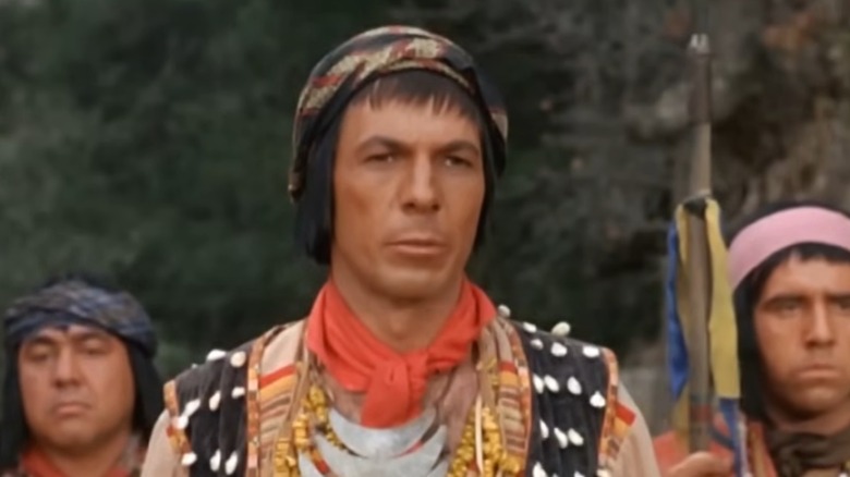 Oontah and his fellow Native Americans in "Daniel Boone" (1964)