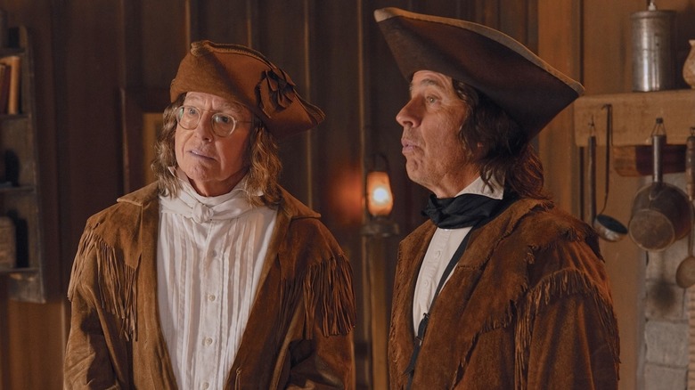 Larry David and Jerry Seinfeld in Life, Larry and the Pursuit of Unhappiness