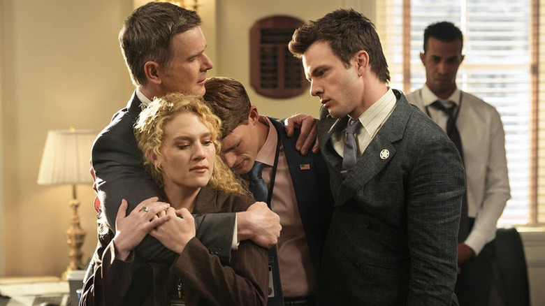 Mike, Clare, Taylor and Micah in Line of Fire