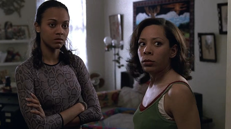 Belinca with her sister in the "Law & Order" episode "Refuge: Part 2"