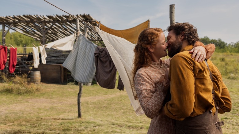 Caroline and Charles in Little House on the Prairie