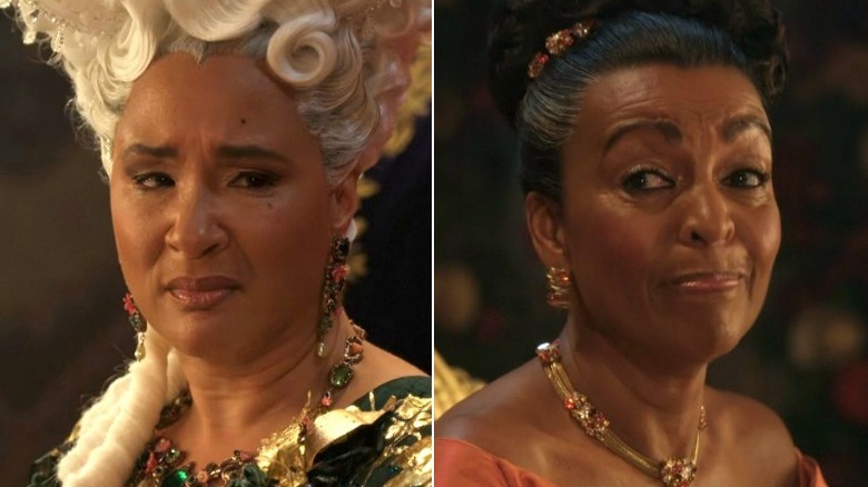 Queen Charlotte and Lady Danbury in Bridgerton