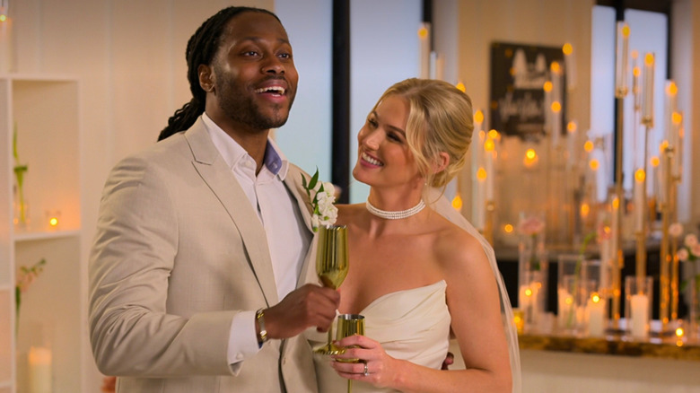 Vic and Christine in Love Is Blind