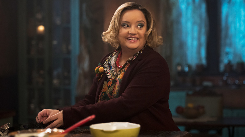 Aunt Hilda on Chilling Adventures of Sabrina