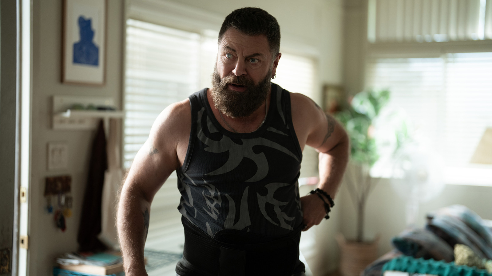 Margos Got Money Troubles Nick Offerman Talks Playing Wrestler Dad Who Embraces Feminism — Plus, Grade The Premiere! Margos Got Money Troubles Nick Offerman Talks Playing Wrestler Dad Who Embraces Feminism — Plus, Grade The Premiere!