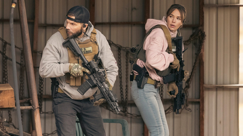 Cal and Belle on Marshals