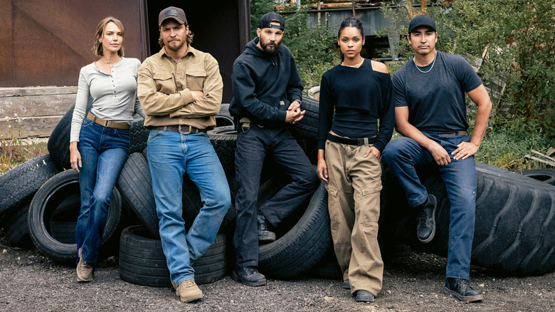 The cast of CBS' Yellowstone spin-off Marshals