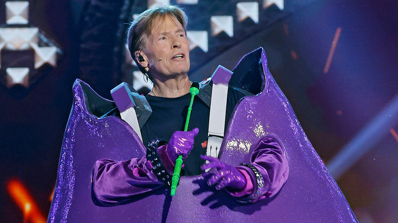 Jack Wagner as Eggplant on The Masked Singer