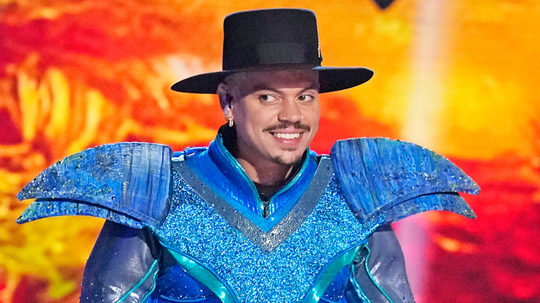 Evan Ross as Stingray on The Masked Singer