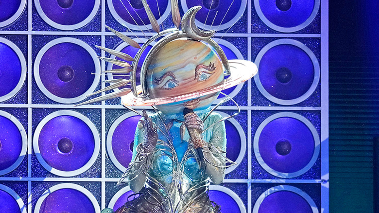 Ashlee Simpson as Galaxy Girl on The Masked Singer