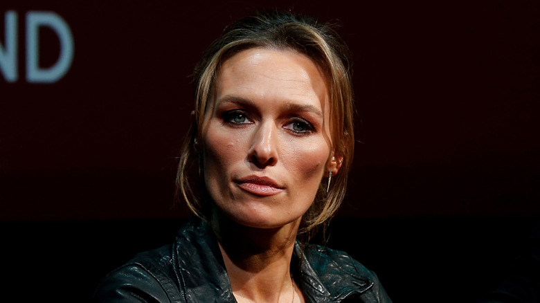 Michaela McManus at press event