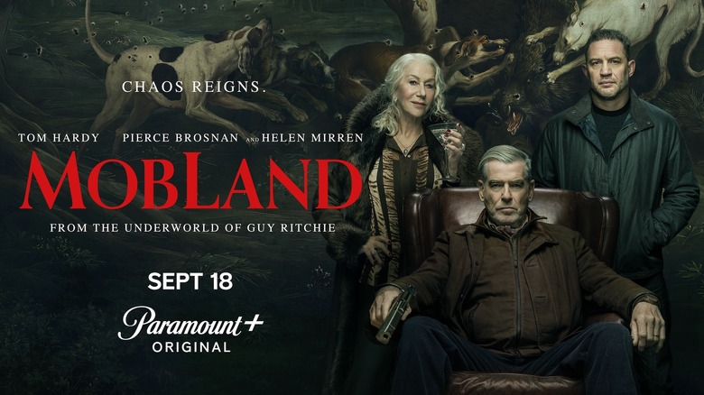 Maeve, Conrad and Harry in MobLand Season 2 Poster