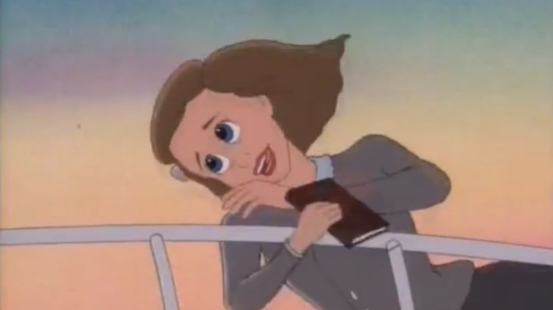 An animated parody version of Anne Frank on the Titanic on "Saturday Night Live."