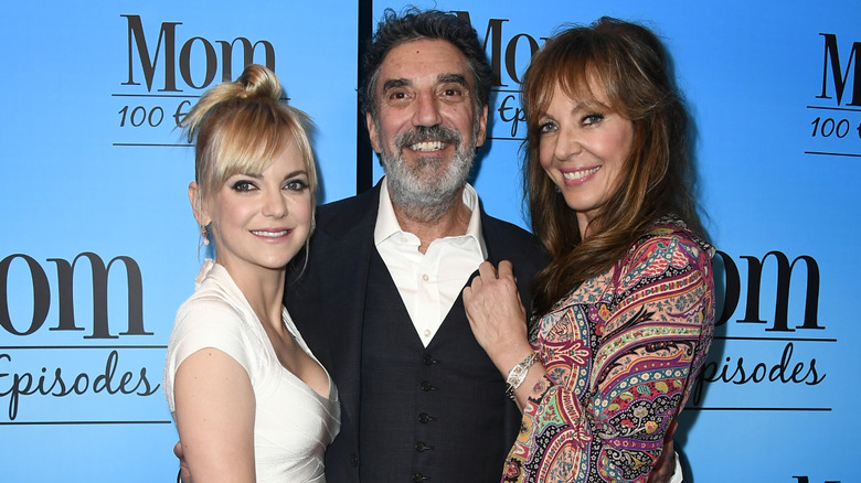Anna Faris, Chuck Lorre & Allison Janney