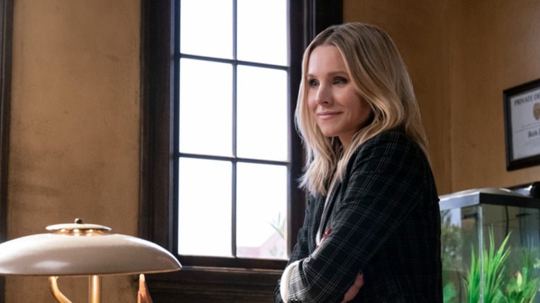 Kristen Bell seen as Veronica Mars for the 4th season of the show Veronica Mars