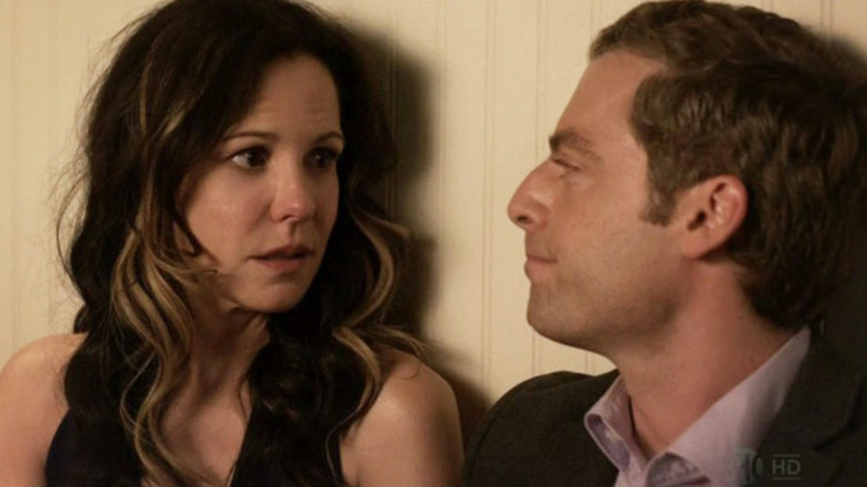 Mary-Louise Parker and Justin Kirk talk as their characters in the Weeds series finale