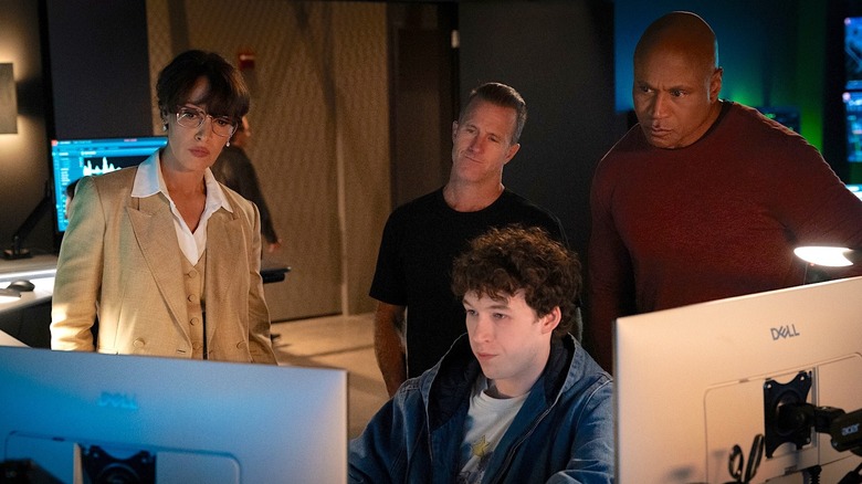 Robyn, Nick, Sean, and Sam on NCIS: New York