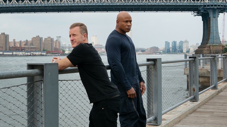 Nick and Sam on NCIS: New York