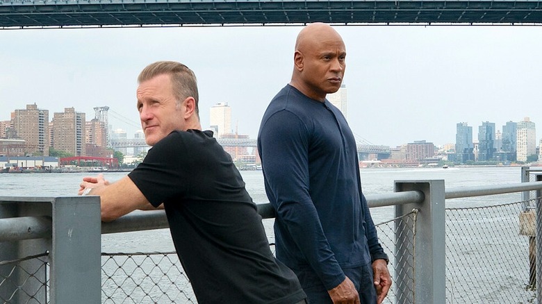 Nick and Sam on NCIS: New York
