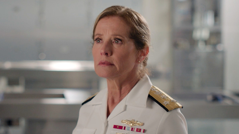 NCIS Nancy Travis Parker māsa Harriet