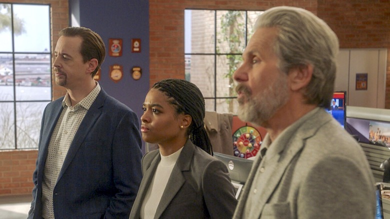 McGee, Kayla, and Parker on NCIS