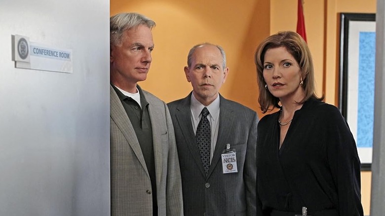 Gibbs, Fornell, and Diane Sterling on NCIS