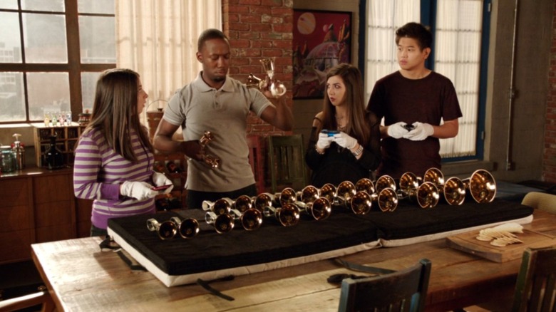 Winston plays the bells