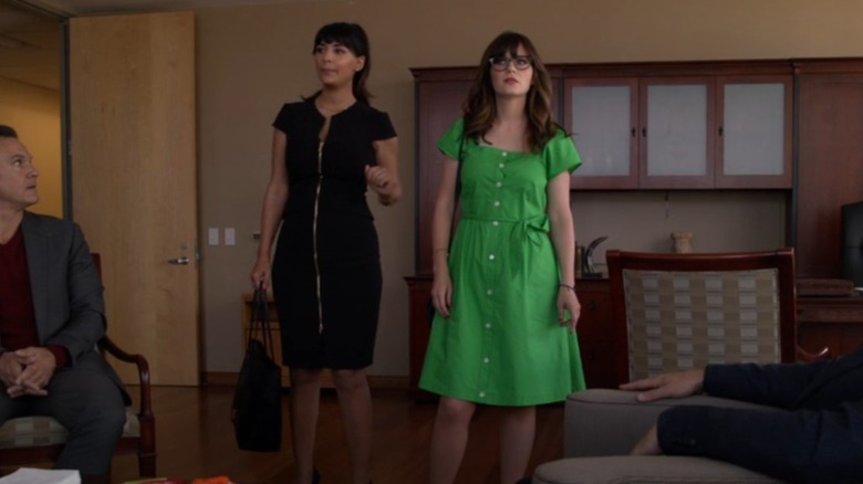 Cece and Jess confront a boardroom