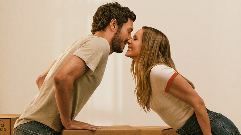 Adam Brody as Noah & Kristen Bell as Joanne
