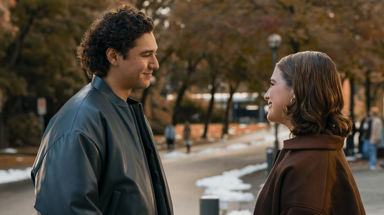 Garrett and Hannah in Off Campus